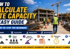 How to Calculate Construction Site Capacity in 2026 (Simple Formula)