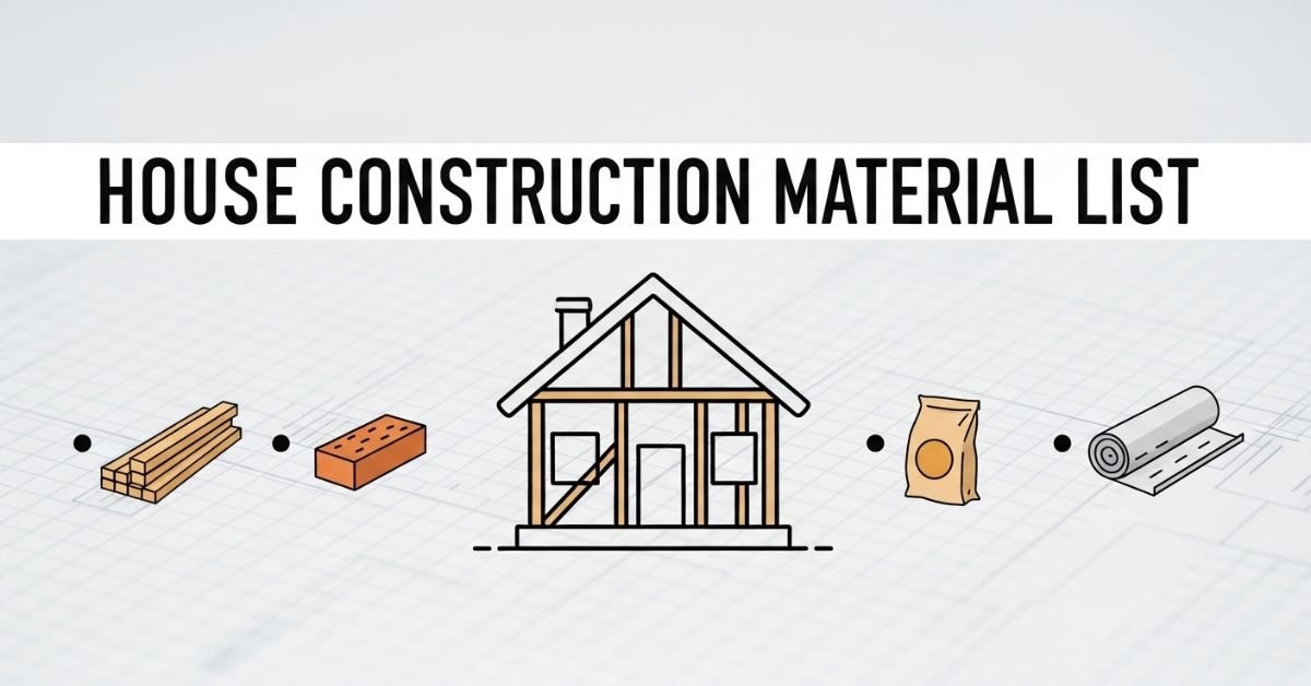 House Construction Material List
