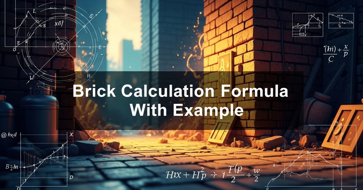 Brick Calculation Formula