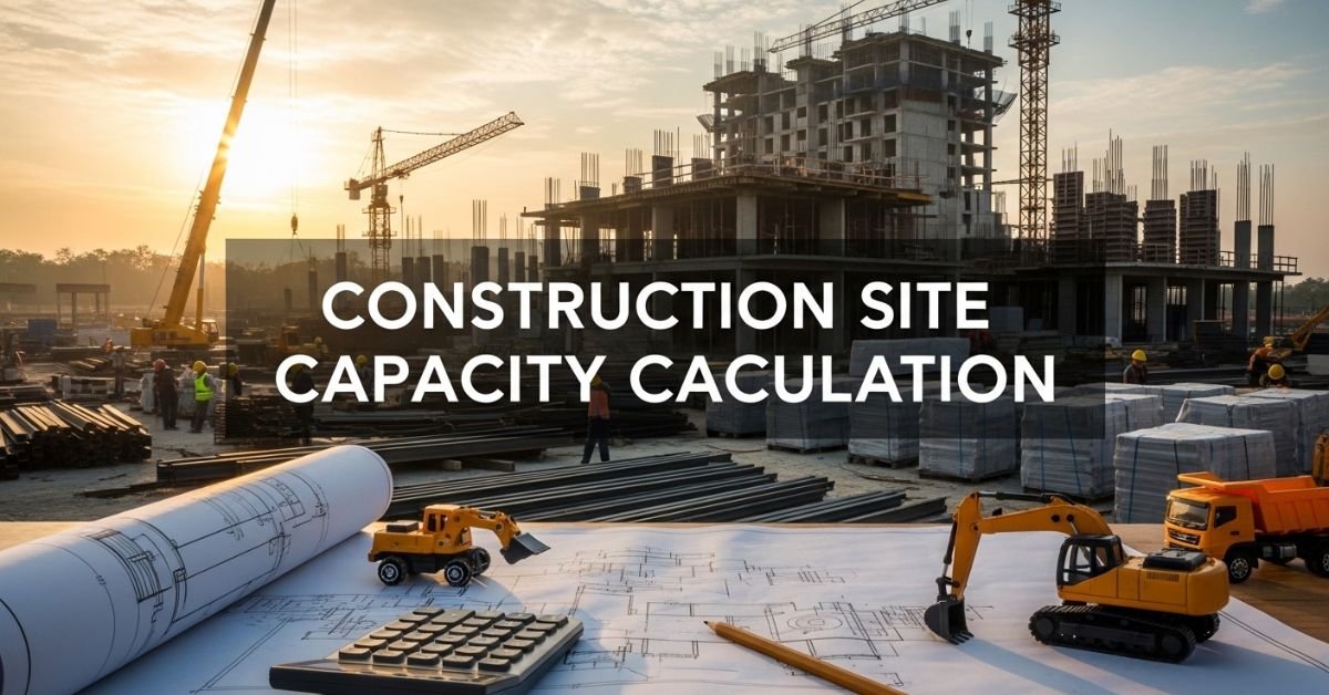 Construction Site Capacity Calculation