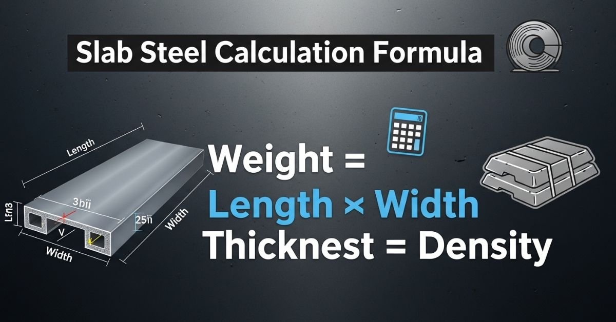 Slab Steel Calculation Formula