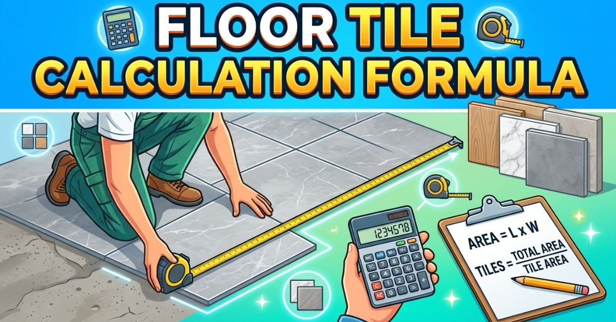Tile Calculation Formula For Floor