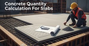 Concrete Quantity Calculation For Slab Volume & Material Formula Guide