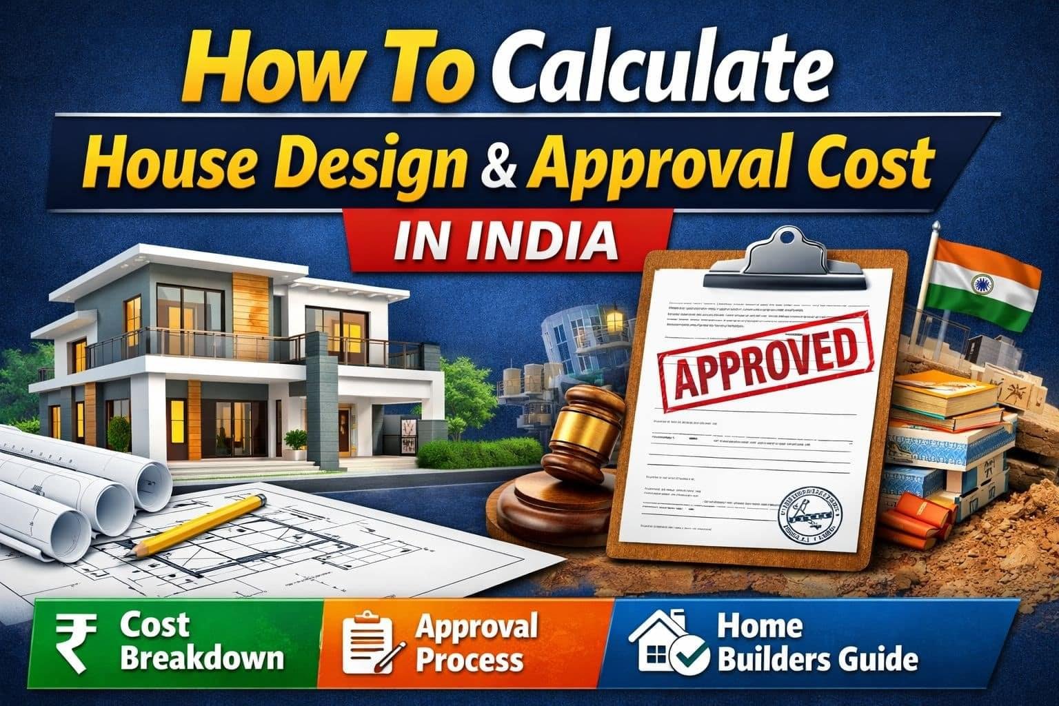 House Design And Approval Cost Calculation In India